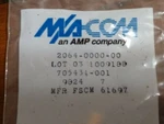 Te Connectivity Rf Connectors Coaxial Sma R/a Pcb Jk Recpt. Fixed Price $7.50.