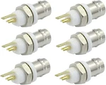 Gdqlcnxb Bnc Female Jack Bulkhead Solder Panel Mount Insulated Coax Rf Connector. Fixed Price $16.95.