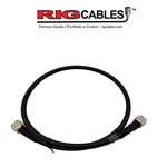 3-FT PL-259 / Uhf Male Connectors 400-SERIES Ultra Low Loss Coax By Rig Cables. Fixed Price $14.95.