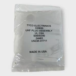 Tyco 330830 Cable Connector Silver Coaxial Uhf Male Pin Plug Straight Crimp. Fixed Price $15.99.