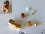 Sma Male Jack Clamp For RG58 RG142 LMR195 RG400 Rf Coax Cable Straight Connector. Fixed Price $15.54.