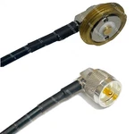 LMR195 Nmo 3/4 Inch Mount To Uhf Male Angle Rf Cable Rapid-ship Lot. Fixed Price $58.74.