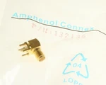 4X 132136 Amphenol Sma Jack Coaxial Rf Connector Right Angle Pc Mount. Fixed Price $27.96.