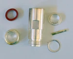 Amphenol 82-63 UG-23B/U (2) Type Female Jack For RG8/214 Coaxial Cable *new*. Fixed Price $17.95.