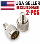 Uhf PL-259 Plug Type Female Rf Radio Coax Adapter Converter Connector. Fixed Price $5.28.
