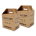 1000FT Commscope Cablepak Black RG6 Hdtv Coaxial Catv Two Bulk 500' Reels. Fixed Price $181.00.