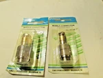 2 Packs Philmore 61-633 In-line Male Mobile Connectors New Free Shipping!. Fixed Price $19.99.
