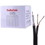 Five Star Cable 1000 Ft. Siamese Combo Coaxial RG6/U And 18 Awg 2. Fixed Price $211.49.