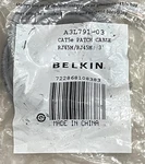 Lot Of 6 Belkin Cables A3L791-03 3FT CAT5E Gray Patch Cord. Fixed Price $12.99.
