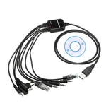 8 IN1 Usb Programming Cable Writing Cord For Motorola Icom Kenwood Baofeng Yaesu. Fixed Price $15.89.