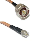 RG142 Silver N Male To Sma Coax Rf Cable Usa Lot. Fixed Price $59.04.