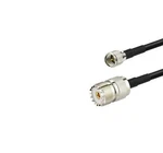 Procomm 3' RG8X Coax With Mini-uhf Male To SO239 (3MMUFPL). Fixed Price $19.99.