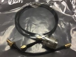 Pasternack PE3W00751-3, Bnc Female To Shv Jack Bulkhead Cable Using RG58 Coax. Fixed Price $35.00.