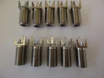 10 Psc F61 Jack Pc Board Mount Connector Solder F-type Female Video DLS-126. Fixed Price $14.50.