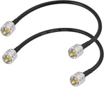 Superbat RG8X Jumper PL259 To (1FT Cable, Gold. Fixed Price $22.99.