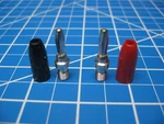 Johnson Cinch Banana Plug .166"/4MM Diameter Solder Type -1 Pair Red/black. Fixed Price $6.49.