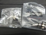 Pan Pacific BNC-3071-75 Crimp Plug For RG-59, 75OHM Lot Of 2 Connectors. Fixed Price $6.00.
