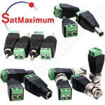Dc Power Connector 2.1 X 5.5MM Bnc Rca /female Cctv Video Balun Adapter Lot. Fixed Price $53.19.