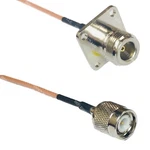 RG316 Flange Female To Tnc Rf Cable Rapid-ship Lot. Fixed Price $19.99.