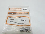 Itt/pomona, Bnc Connector Model 4978, Female RG55, 58, 141, 142, 223. Fixed Price $45.00.