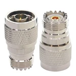 Boobrie Uhf Female SO-239 Connector SO239 Jack 2-PACK, Silver. Fixed Price $11.74.