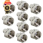 Rfadapter Coax Cap Cover, 75 Ohm Terminator, 10-PACK, Silver. Fixed Price $13.98.