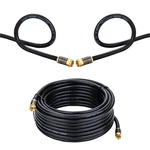 RG6 Quad Shield Coaxial Cable Extension Tv Antenna Satellite Cord 3FT-100FT Lot. Fixed Price $677.64.