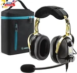 Aviation Headset For Pilots With Passive Noise Cancellation Pnr. Fixed Price $252.69.