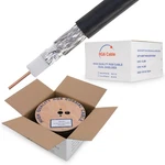 Cables Direct Online RG6 Coaxial Dual Shield Bulk, 18 500FT, Black. Fixed Price $102.99.