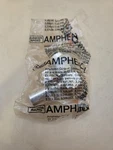 New Amphenol 82-833 Hn Male Elbow Right Angle Connector Compression Clamp Style. Fixed Price $24.99.