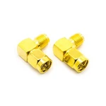 2PCS Coaxial Converter Right Angle Adapter Plug (sma To Rp-sma Female). Fixed Price $5.99.