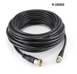 50FT RG8X Coax Uhf (PL259) Male Bnc Plug Ohm Antenna Ham Radio Cable. Fixed Price $34.95.