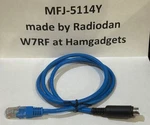 MFJ-5114Y Type Interface Cable For Yaesu -- Must Read Ad! Made By Hamgadgets. Fixed Price $74.95.