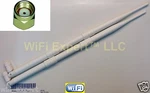 White X 9DBI Rp-sma Wifi Antennas 2.4 Ghz 5.8 Linksys D-link Asus Netgear. Fixed Price $11.74.