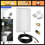 15DBI Dual Band Long-range Wifi Antenna 2.4GHZ 5GHZ With 10FT Cable For Router. Fixed Price $71.99.