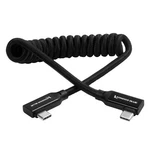 Kondor Blue 12-24-INCH Coiled Usb-c Right Angle Braided Cable, Black. Fixed Price $37.99.