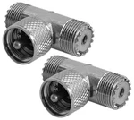Lot Accessories Unlimited AUT259 T-connector Female-male-female Cable Adapter. Fixed Price $28.95.