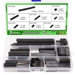 104 Pcs 2.54MM And Female Pin Header Connector Assortment Kit Inc.... Fixed Price $17.82.