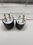 Lot Of Youcheng And 4 Wire Plug, Male Connector, 30A 125/250V Open Box. Fixed Price $22.28.