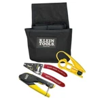 Klein Tools Coax Kit: Crimp, Compress, Install, For F-connectors VDV012-811. Fixed Price $49.95.