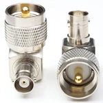 Anhan Uhf To Bnc Female Right Angle, Silver. Fixed Price $17.67.
