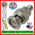Workman 40-2624 Bnc To Sma Female Coax Adapter For Cb Radio & Scanner. Fixed Price $9.50.