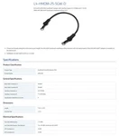Commscope L4-HMDM-25-SGW-D D-class LDF4-50A Jumper 4.3-10 Male 7-16 Din, Ft. Fixed Price $190.59.