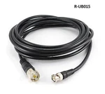 15FT RG8X Coax Uhf (PL259) Male Bnc Plug 50 Ohm Antenna Ham Radio Cable. Fixed Price $15.99.