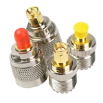 Exgoofit Sma SO239 Adapter 4PCS, Uhf PL259 To Female Silver. Fixed Price $13.11.