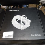 Daqa 75 Ft Cable For Starlink V2, Grey. Fixed Price $40.00.