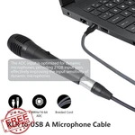 Hualeu Xlr Female To Usb Mic Cable Converter Line 6.6FT For Recording. Fixed Price $43.38.