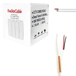 1000 Ft. RG59 Siamese Cctv Combo Coaxial Cable White - 20AWG + 18/2 18AW.... Fixed Price $162.29.
