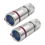 Premium 2PCS PL259 Uhf Male Connector For 1/2 Inch Corrugated Coaxial Cable. Fixed Price $15.24.