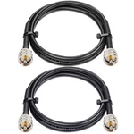 Mookeerf RG8X Jumper Cable 3FT,2 Pack PL259 Cb Coax 50 Ohm,uhf P.... Fixed Price $31.23.